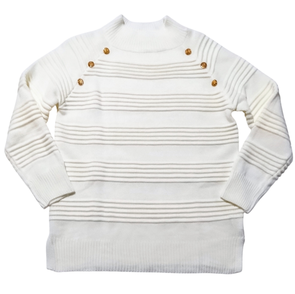 WOMEN'S (SIZE S) MOCK NECK SWEATER